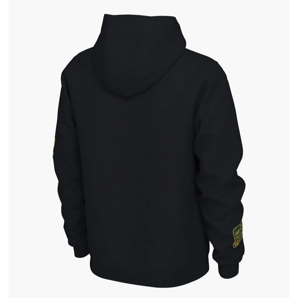 Men's Nike Black Oregon Ducks x Migration Pullover Hoodie - Picture 3 of 7